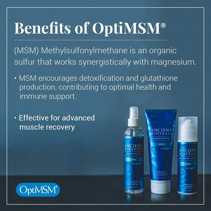 Magnesiumolja Ultra med OptiMSM® Refill 1L